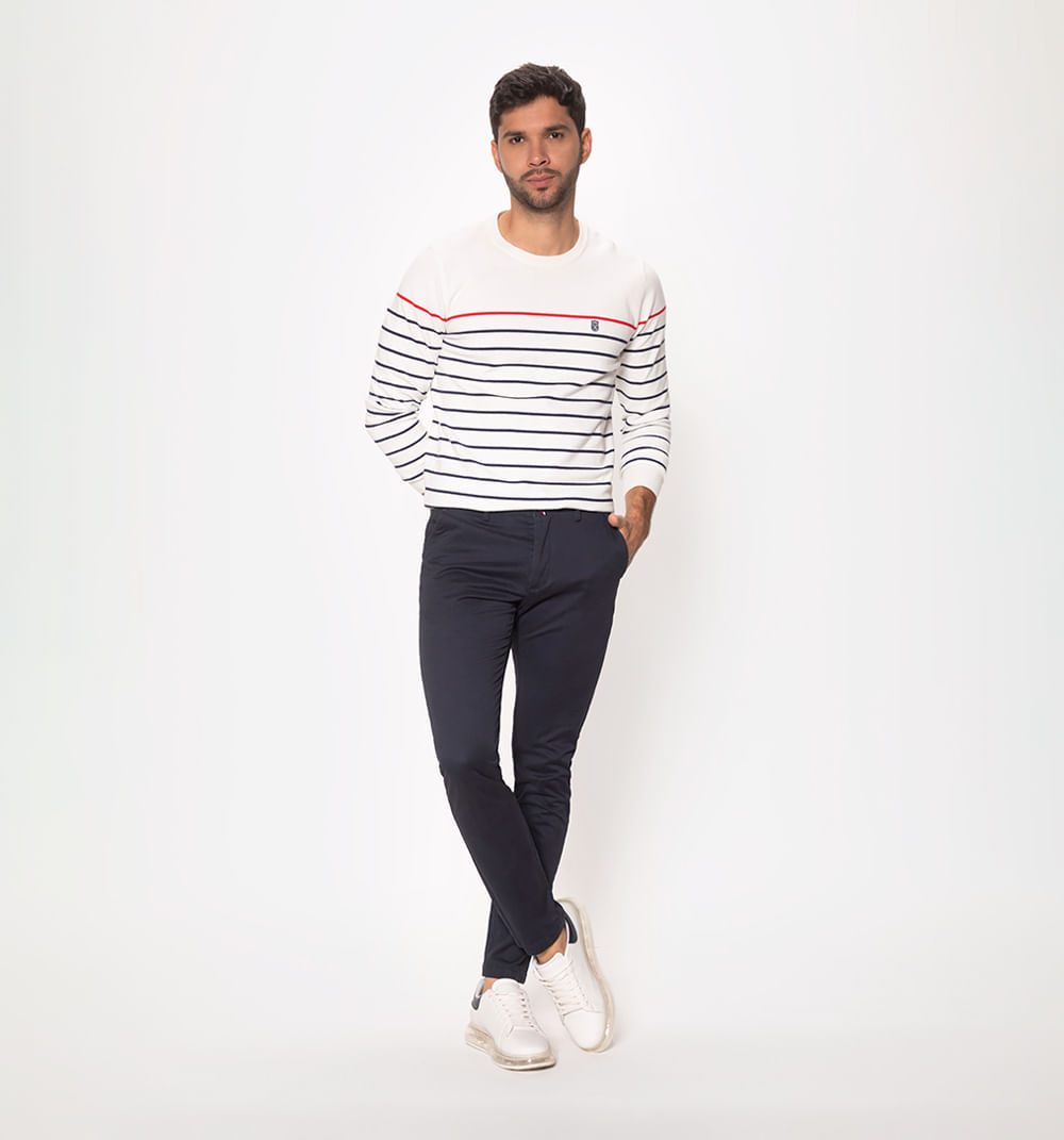 Pantalón tipo chino slim fit