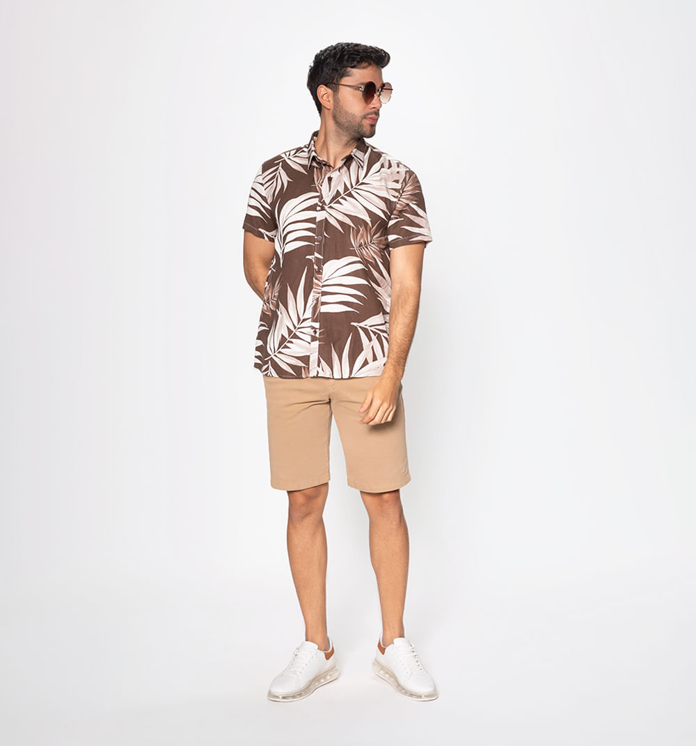 Camisa manga corta con estampado