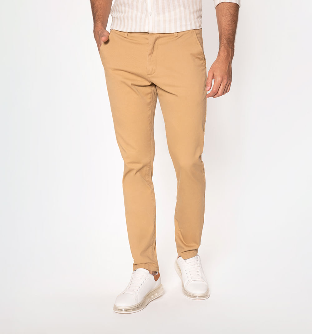 Pantalón tipo chino slim fit