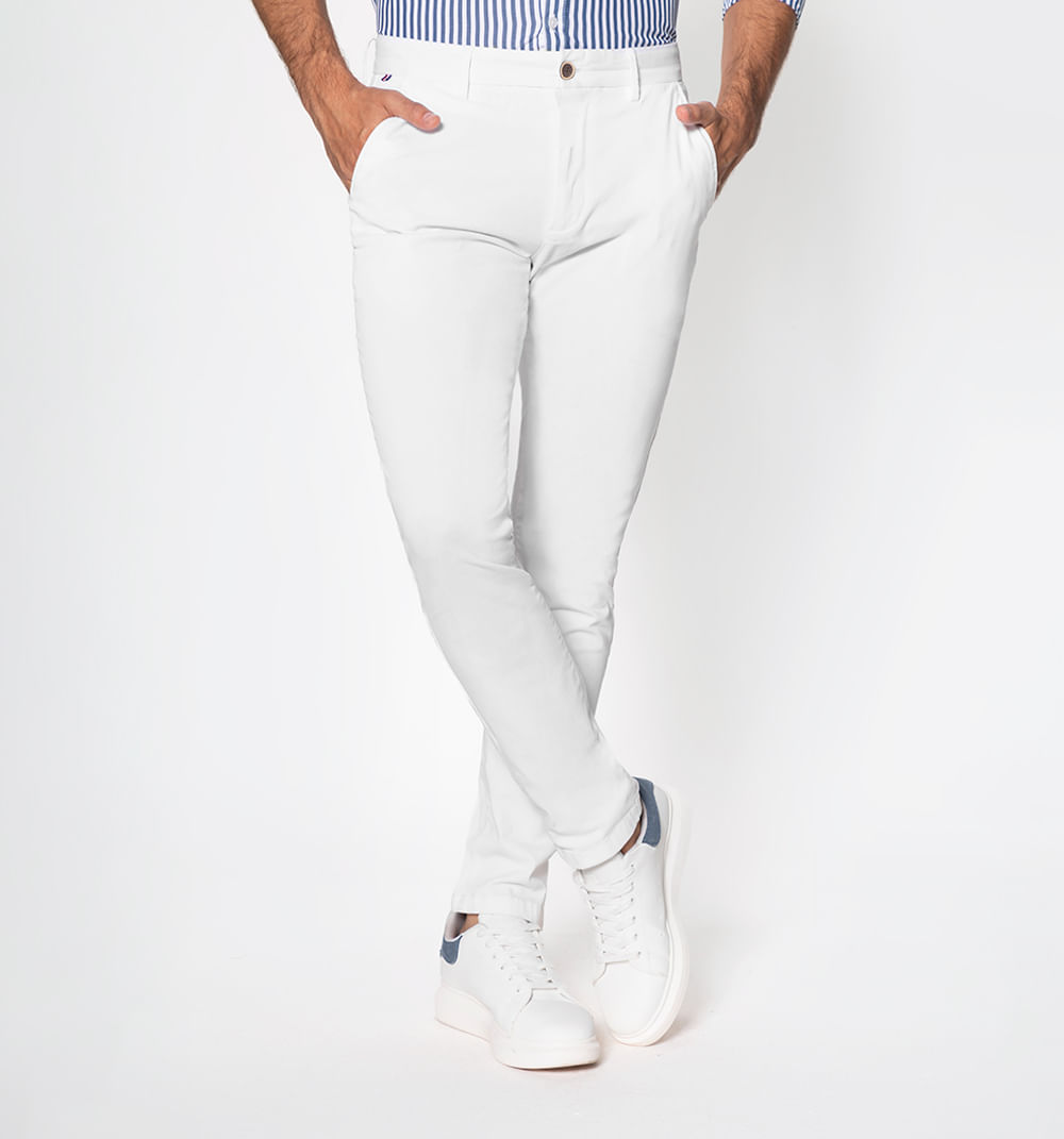 Pantalón tipo chino slim fit