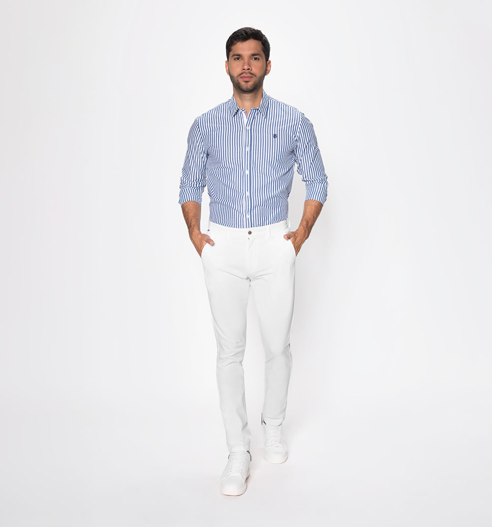 Pantalón tipo chino slim fit