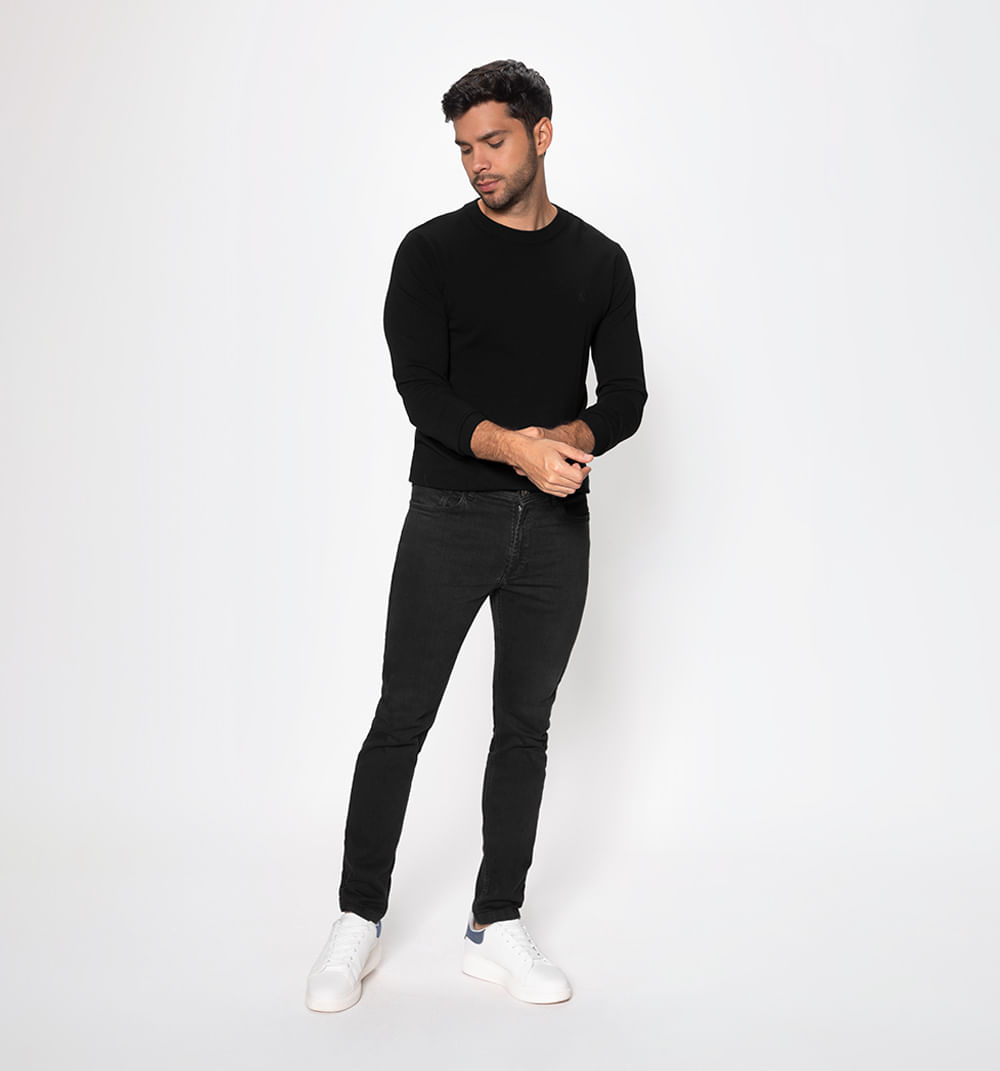 Buzo tejido unicolor