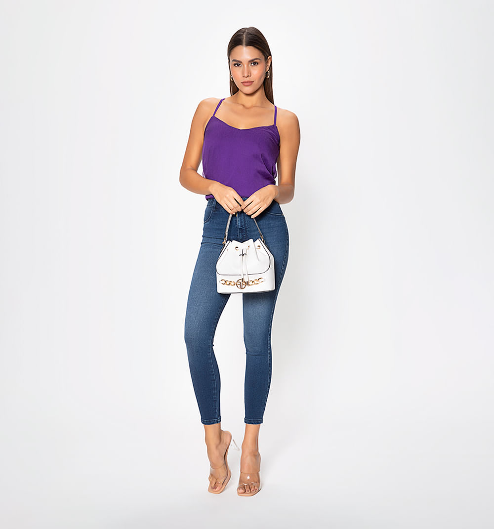 Blusa de tiras