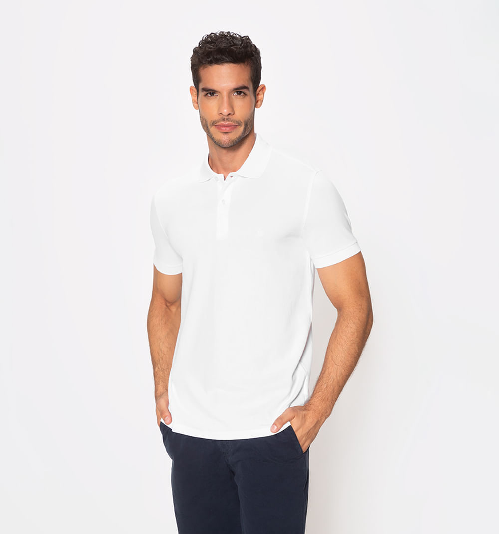 Polo básica slim fit