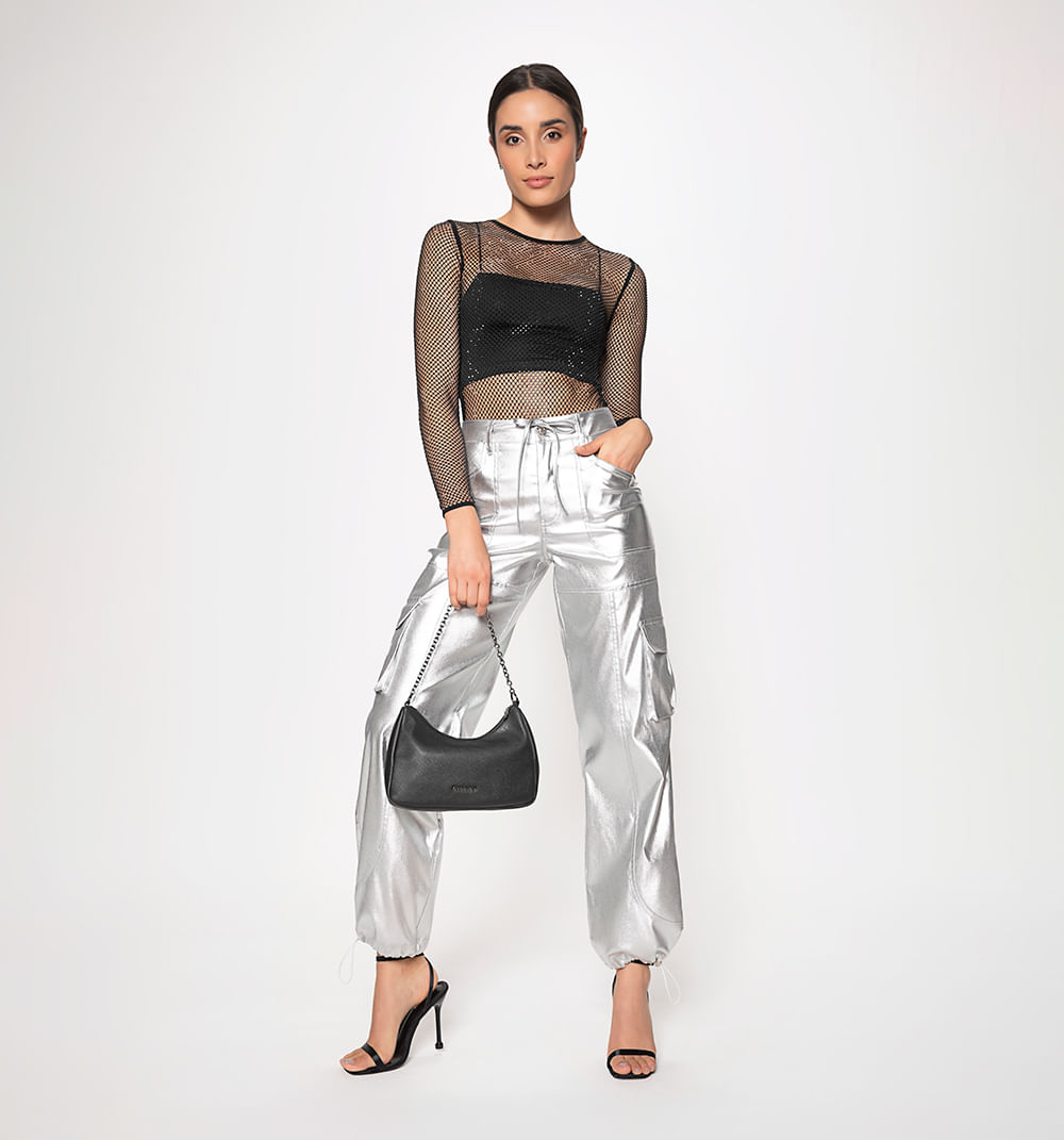 Body m/l mesh con hotfix tono a tono