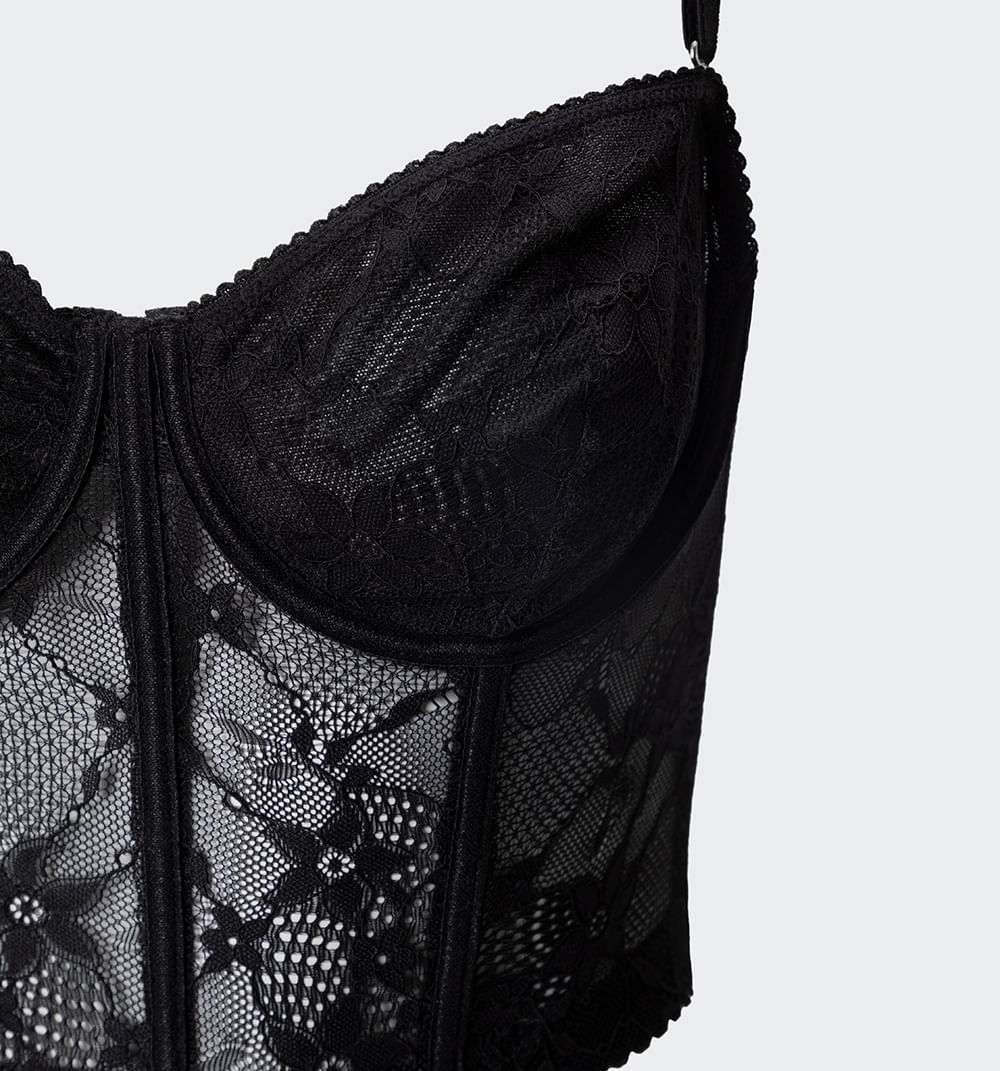 Bustier blonda