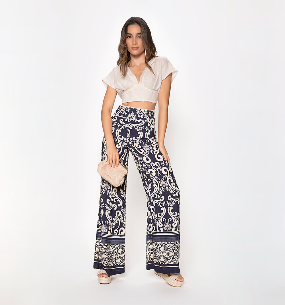 Palazo tiro alto multiples pespuntes nav