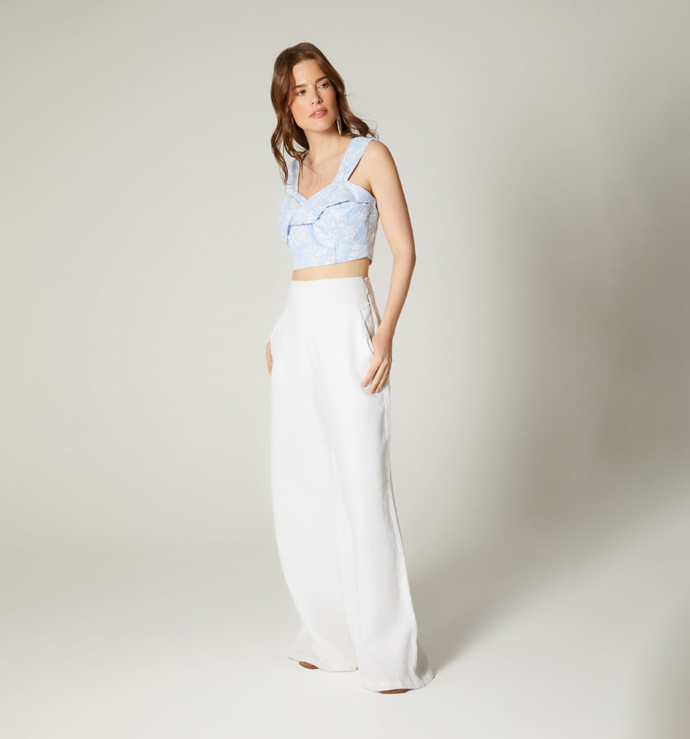 Blusa tira ancha
