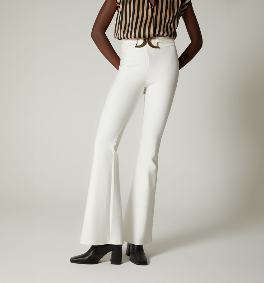 Leggins bota  campana  tiro alto con ins