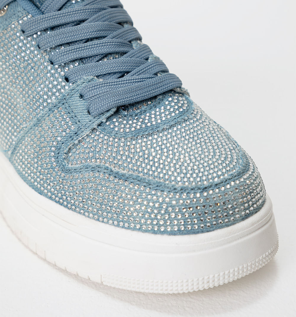 Teni denim capellada hot fix