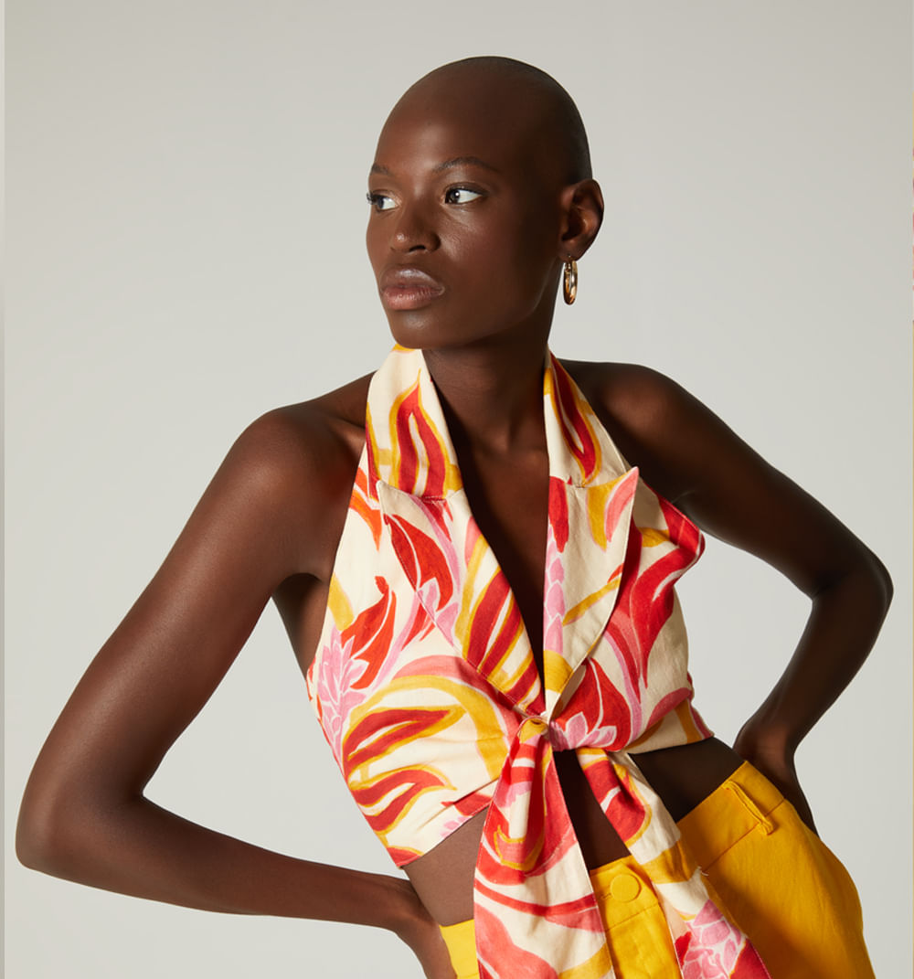 Blusa sisa con de amarre