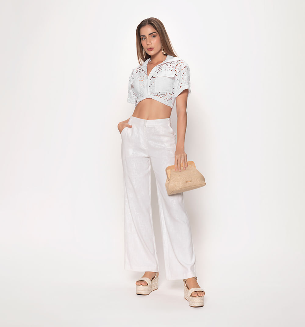 Blusa  manga corta