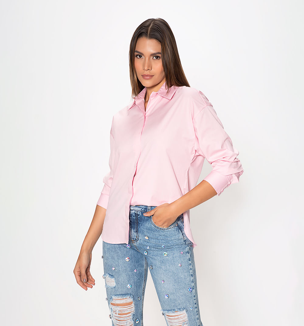 Camisera con perlas