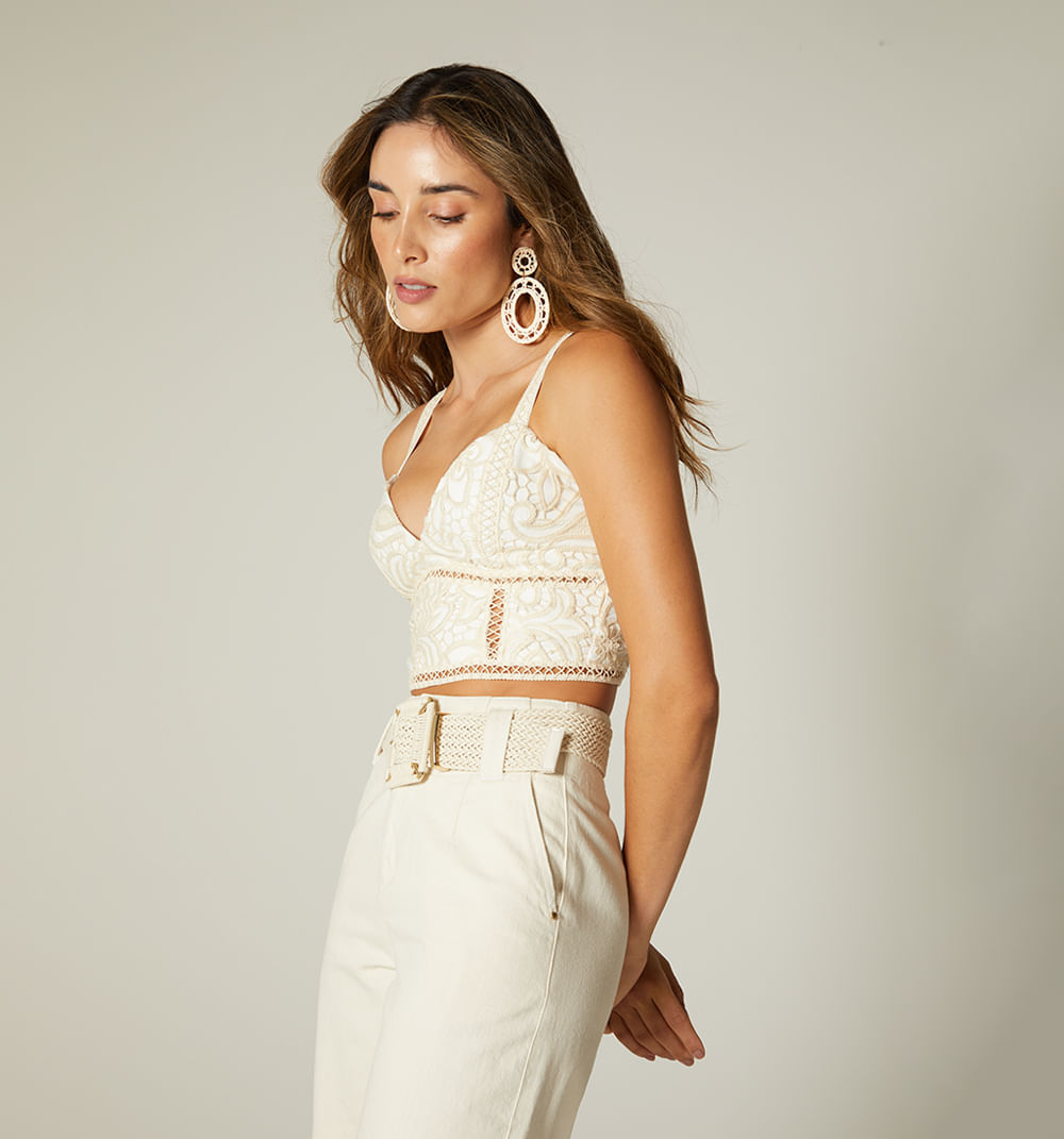 Blusa tiras