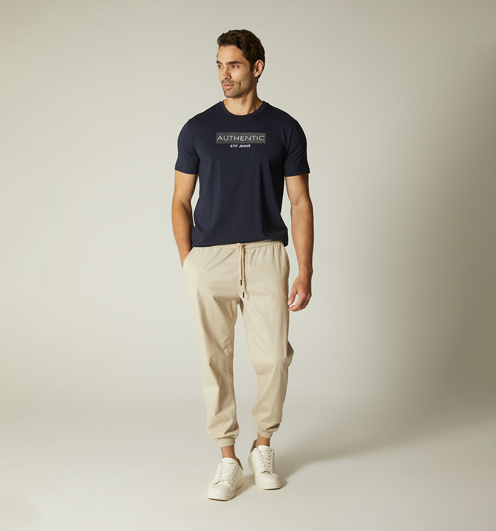 Camiseta para hombre con estampado logo