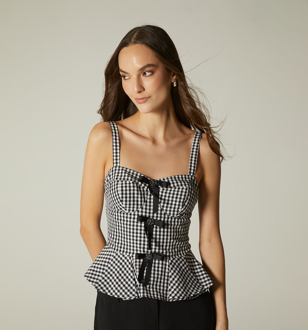Blusa moños