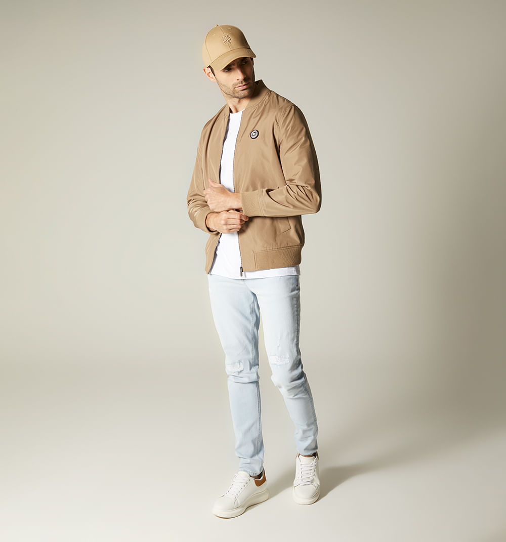 Chaqueta de hombre tipo bomber