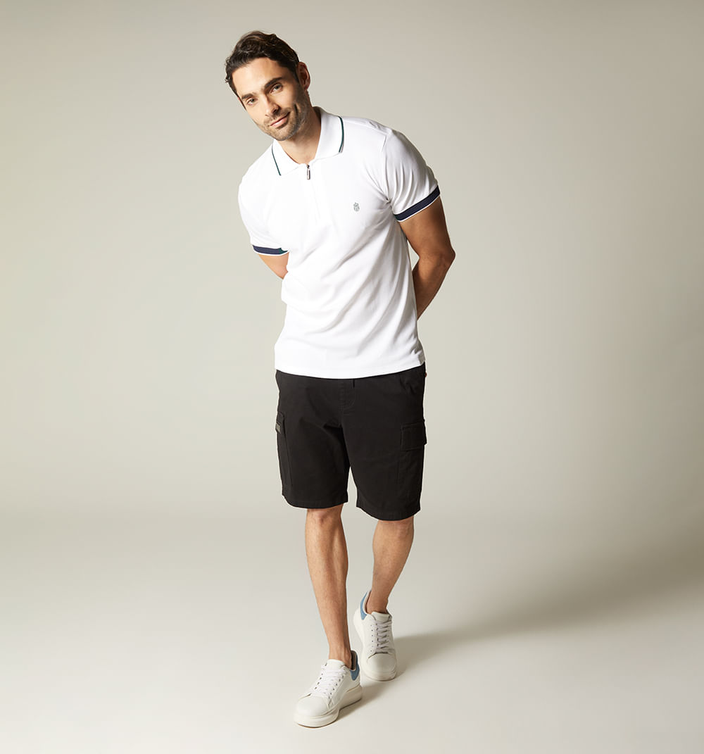 Polo para hombre slim fit