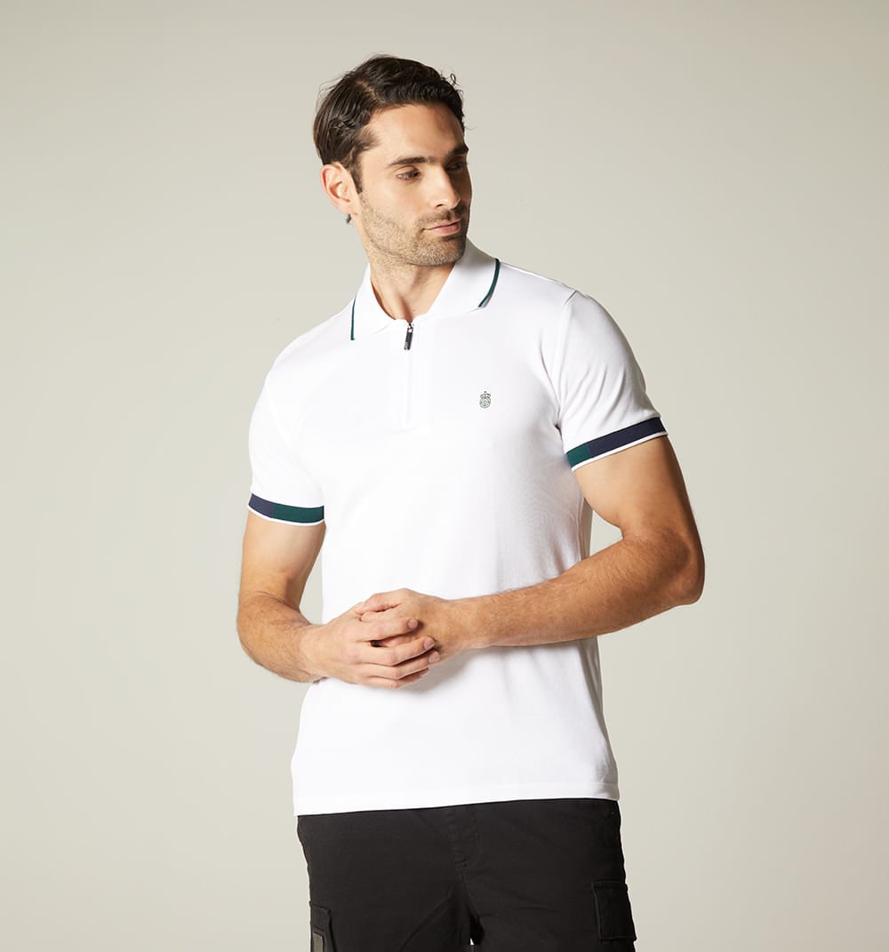 Polo para hombre slim fit