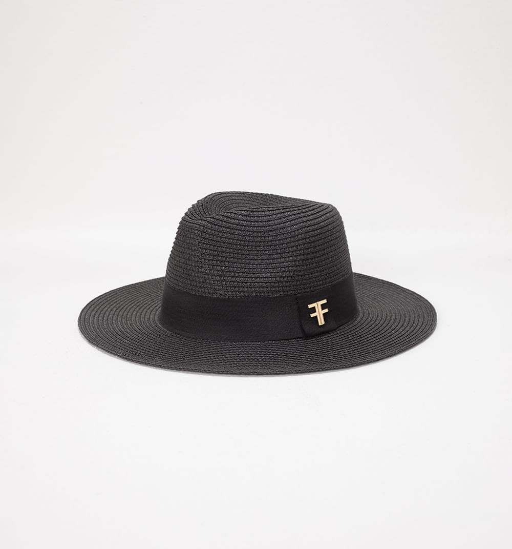 Sombrero panama detalle logo