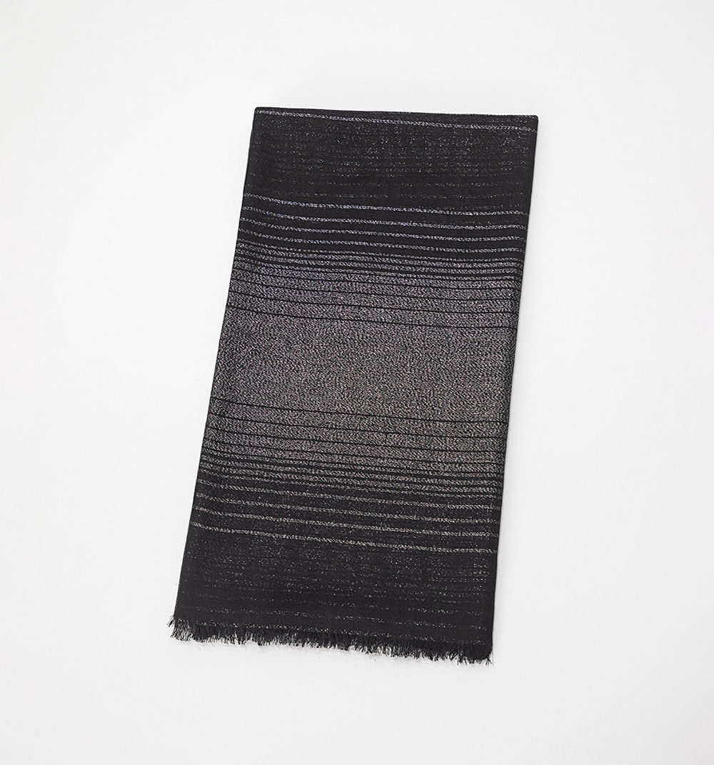 Pashmina rayas lurex