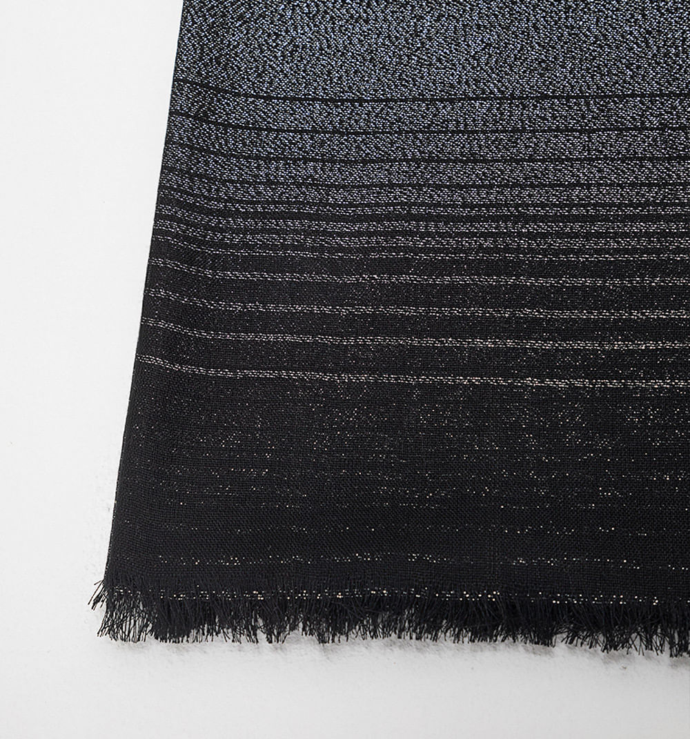 Pashmina rayas lurex