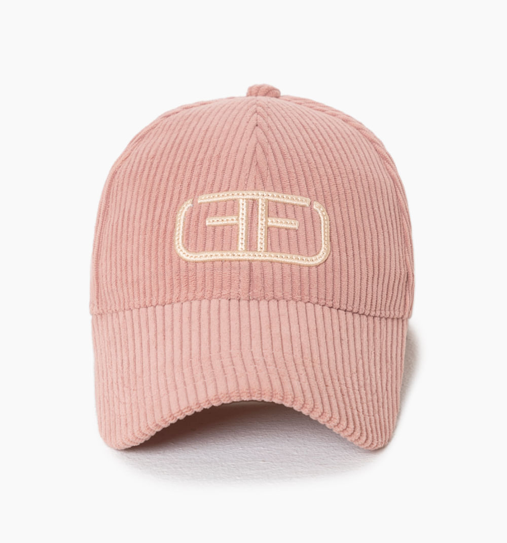 Gorra corduroy logo