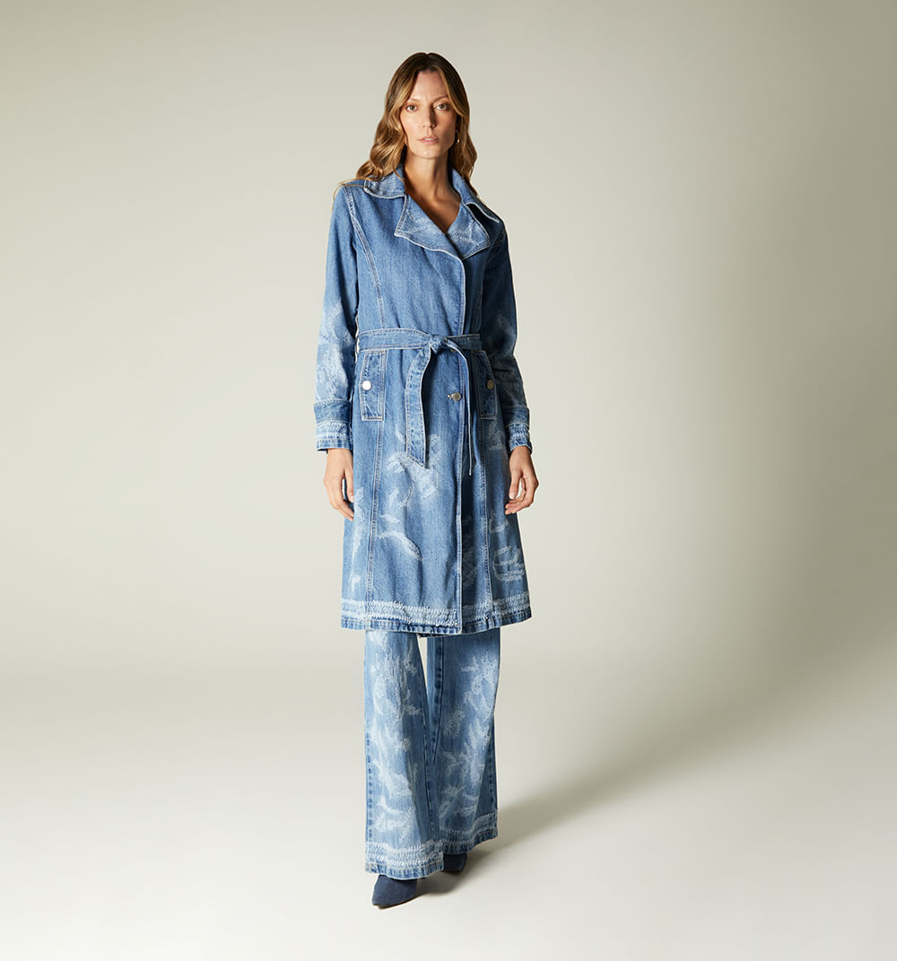 Gaban denim desagujado