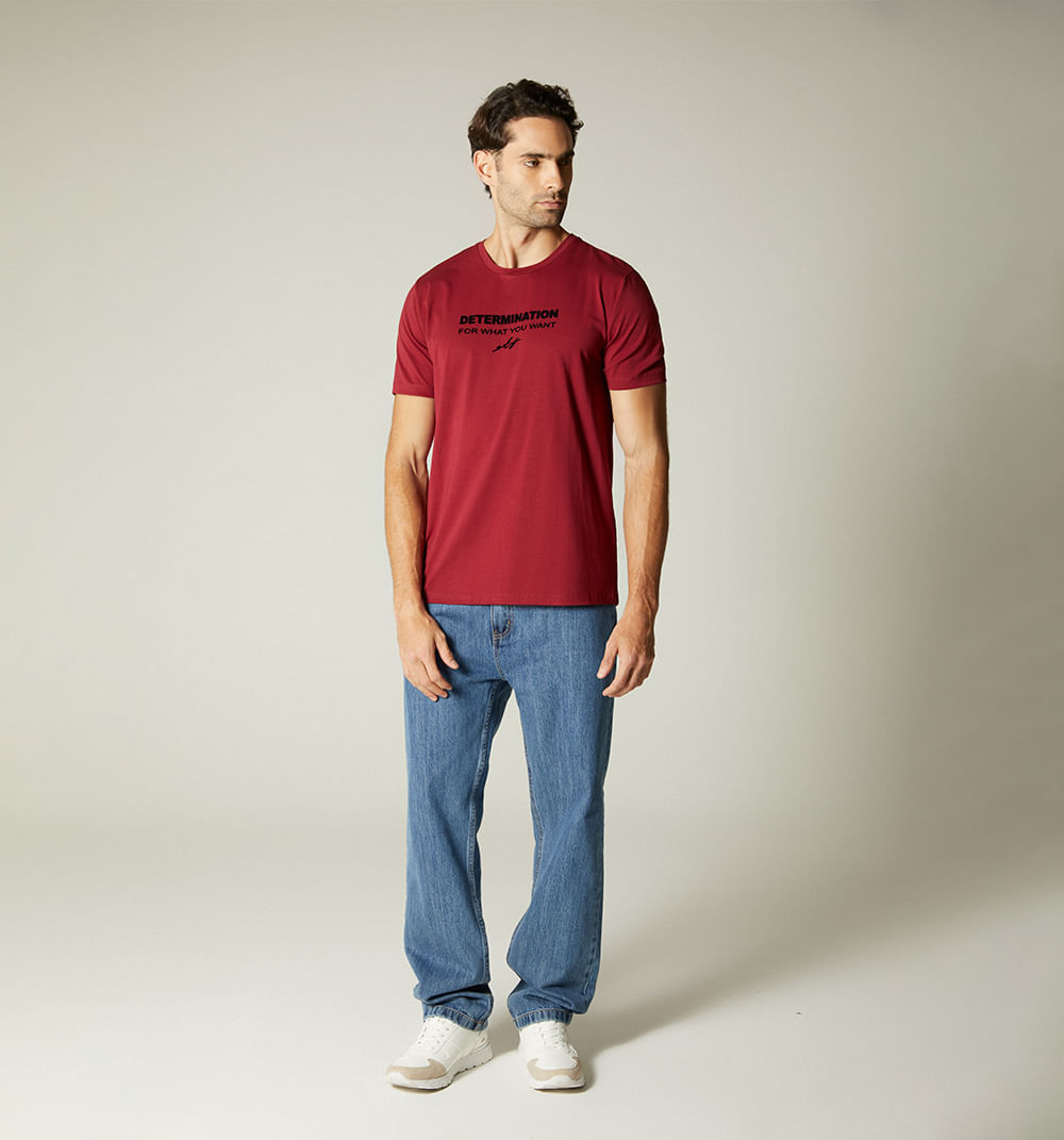 Camiseta  con texto