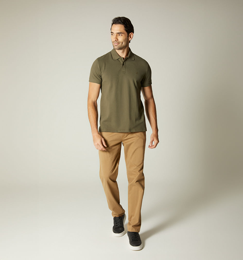 Polo básica slim fit