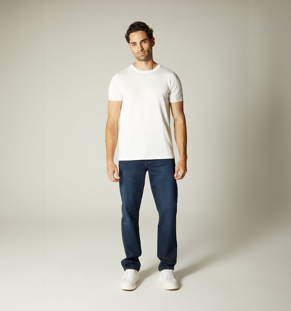 Camiseta cuello neru con ziper