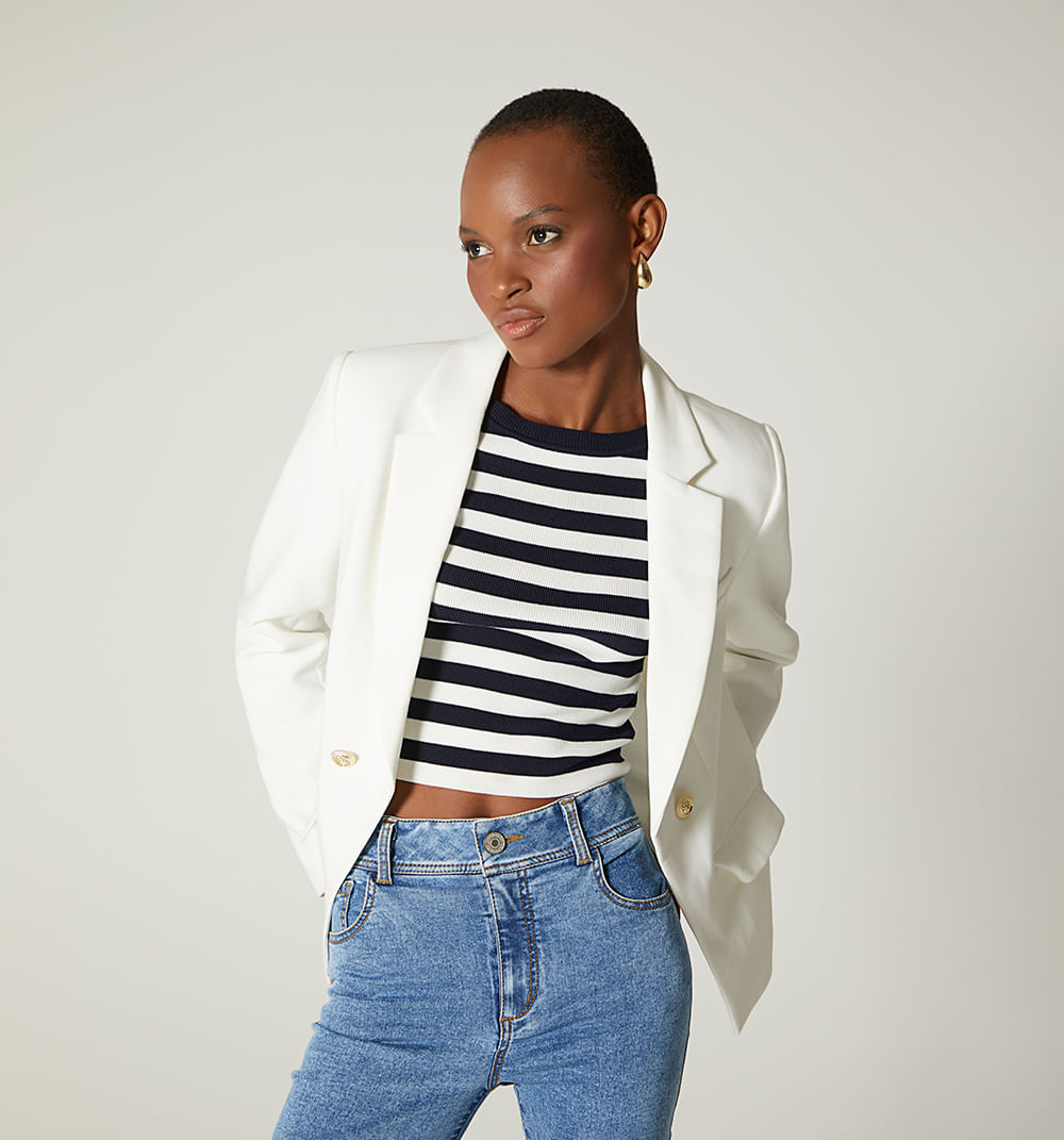 Blazer dos botones frente