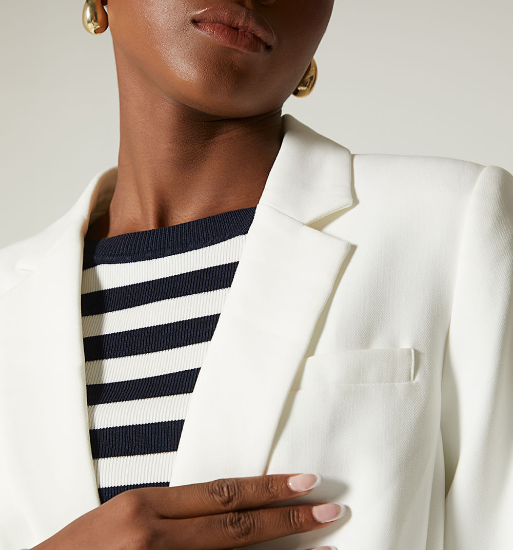 Blazer dos botones frente