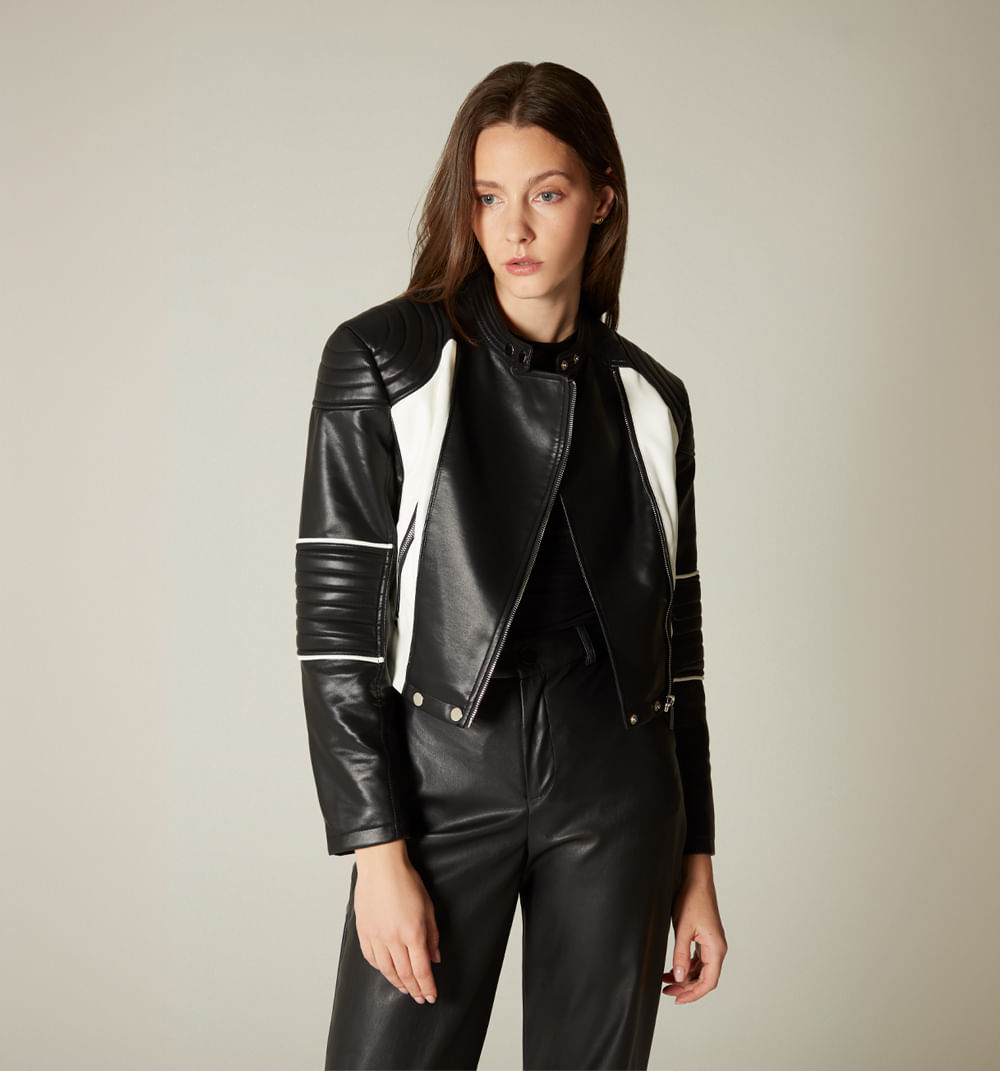 Chaqueta motera