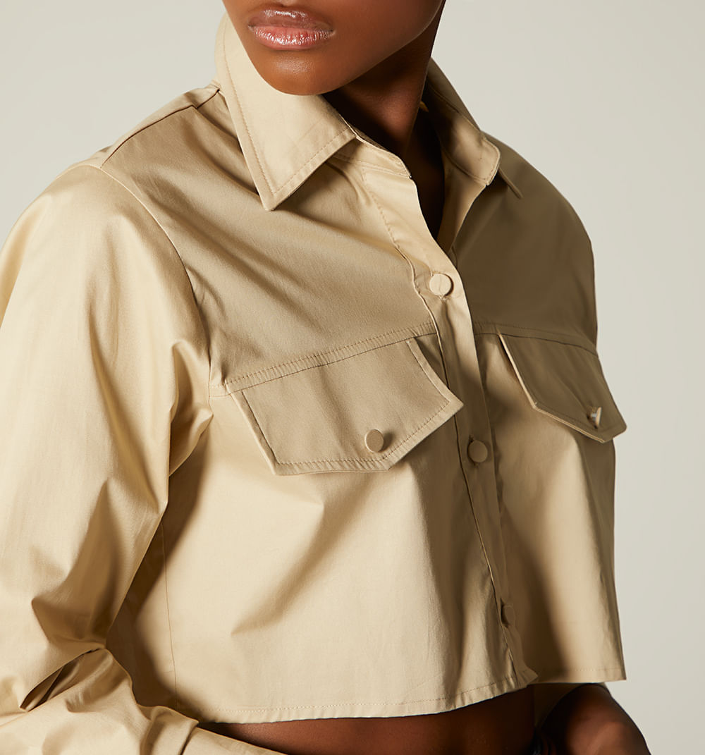 Blusa camisera boxy