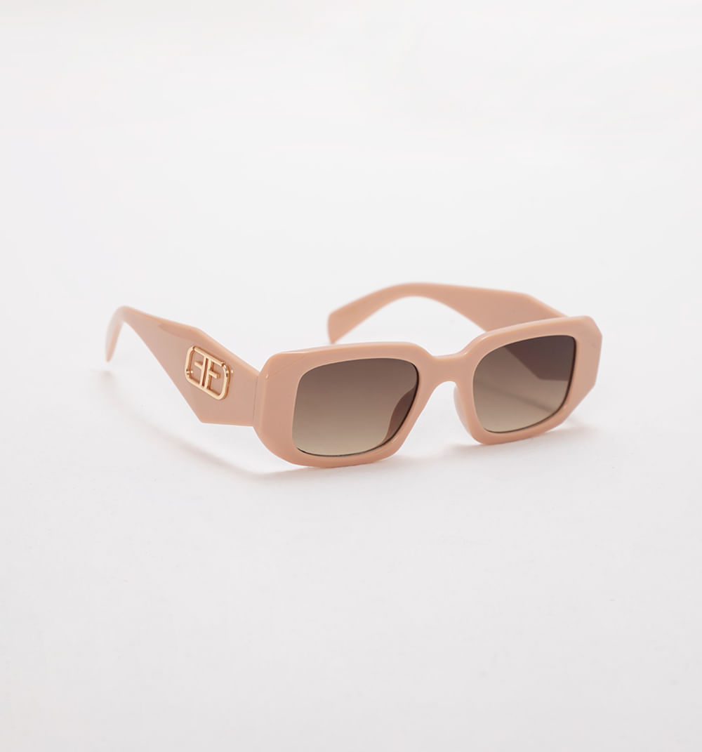 Gafas rectangulares detalle logo