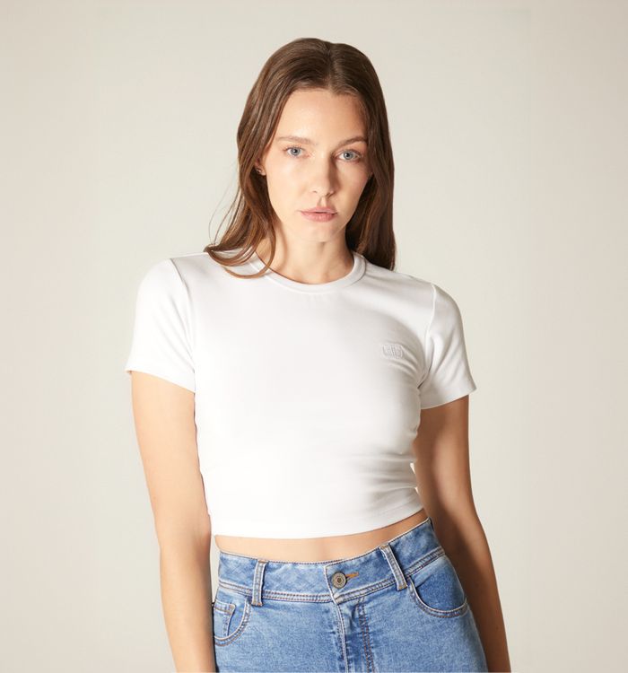 Camiseta manga corta basic