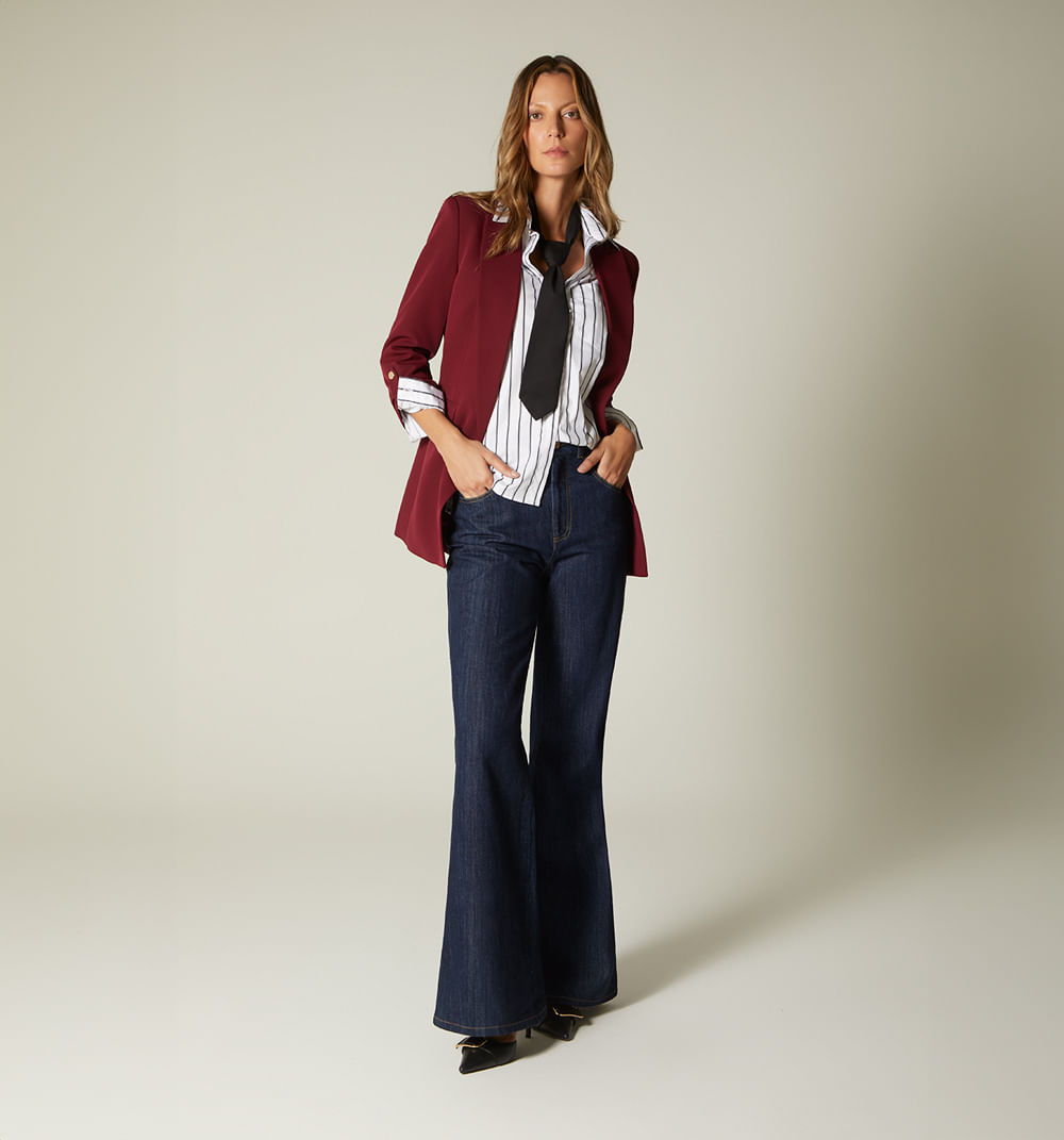 Camisera manga larga over size