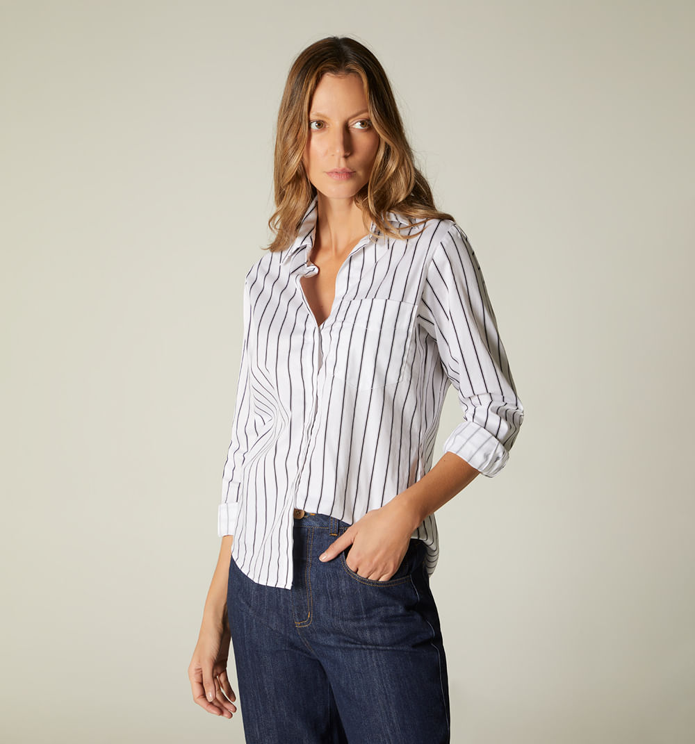 Camisera manga larga over size