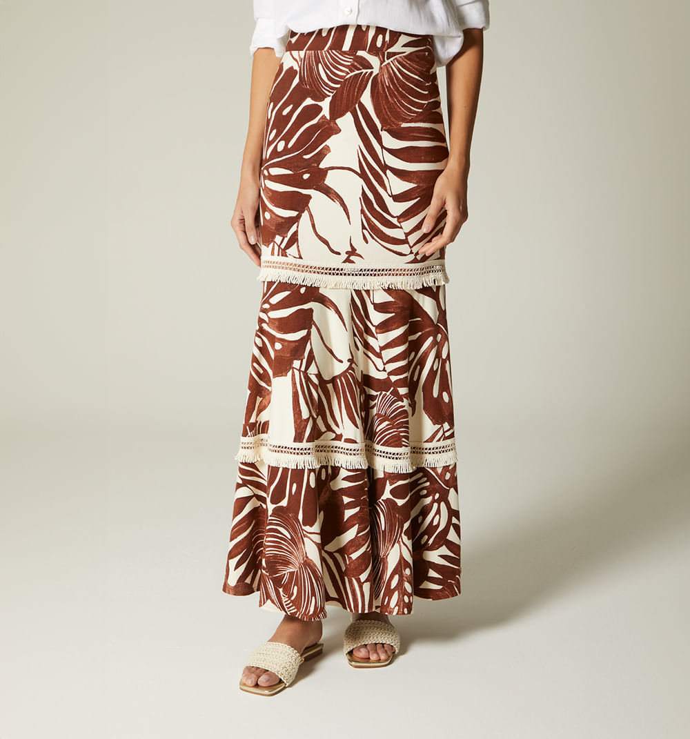 Falda larga con insumo