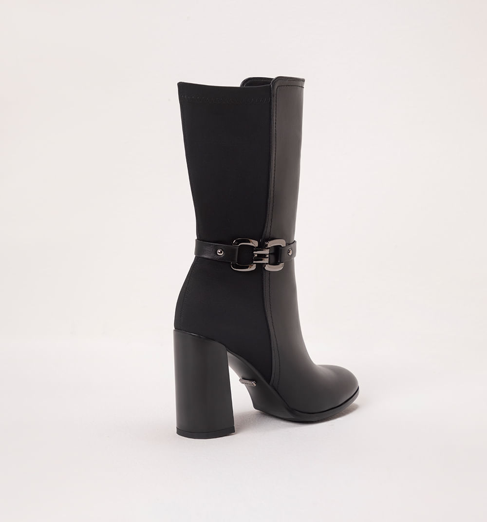 Bota cane media  con herraje