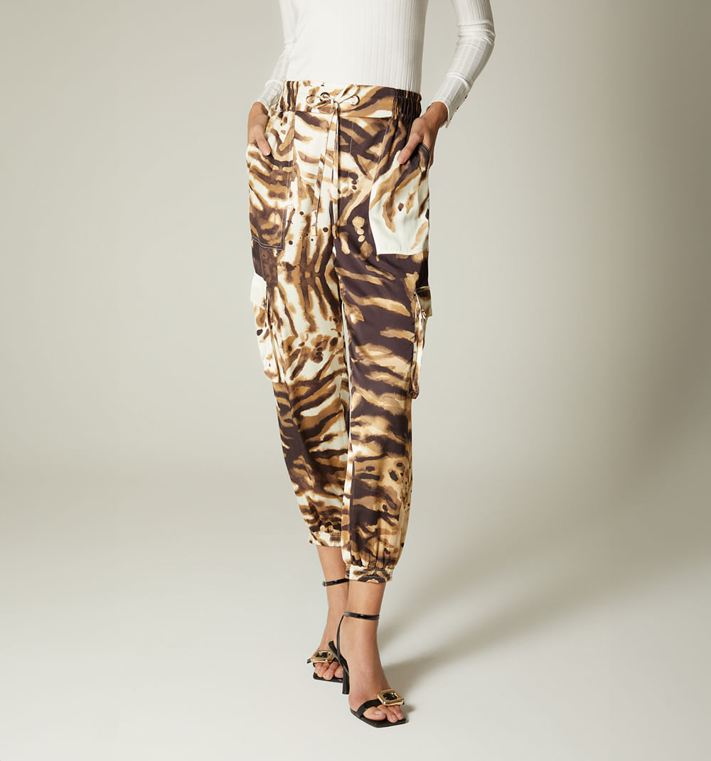 Pantalon deportivo con elastico