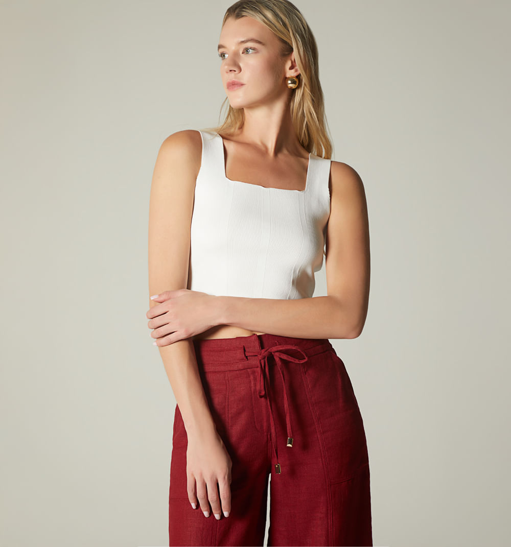 Blusa tiras basica