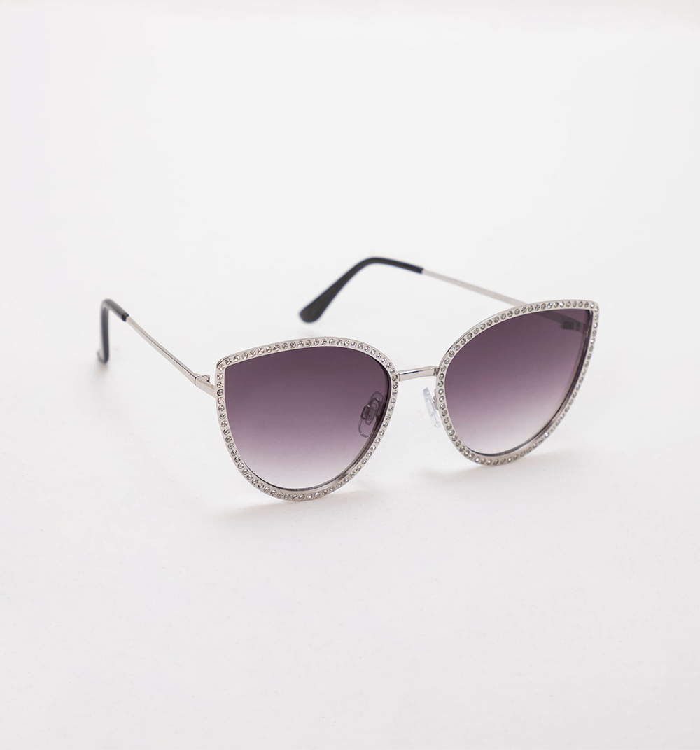 Gafas cat eye con cristales