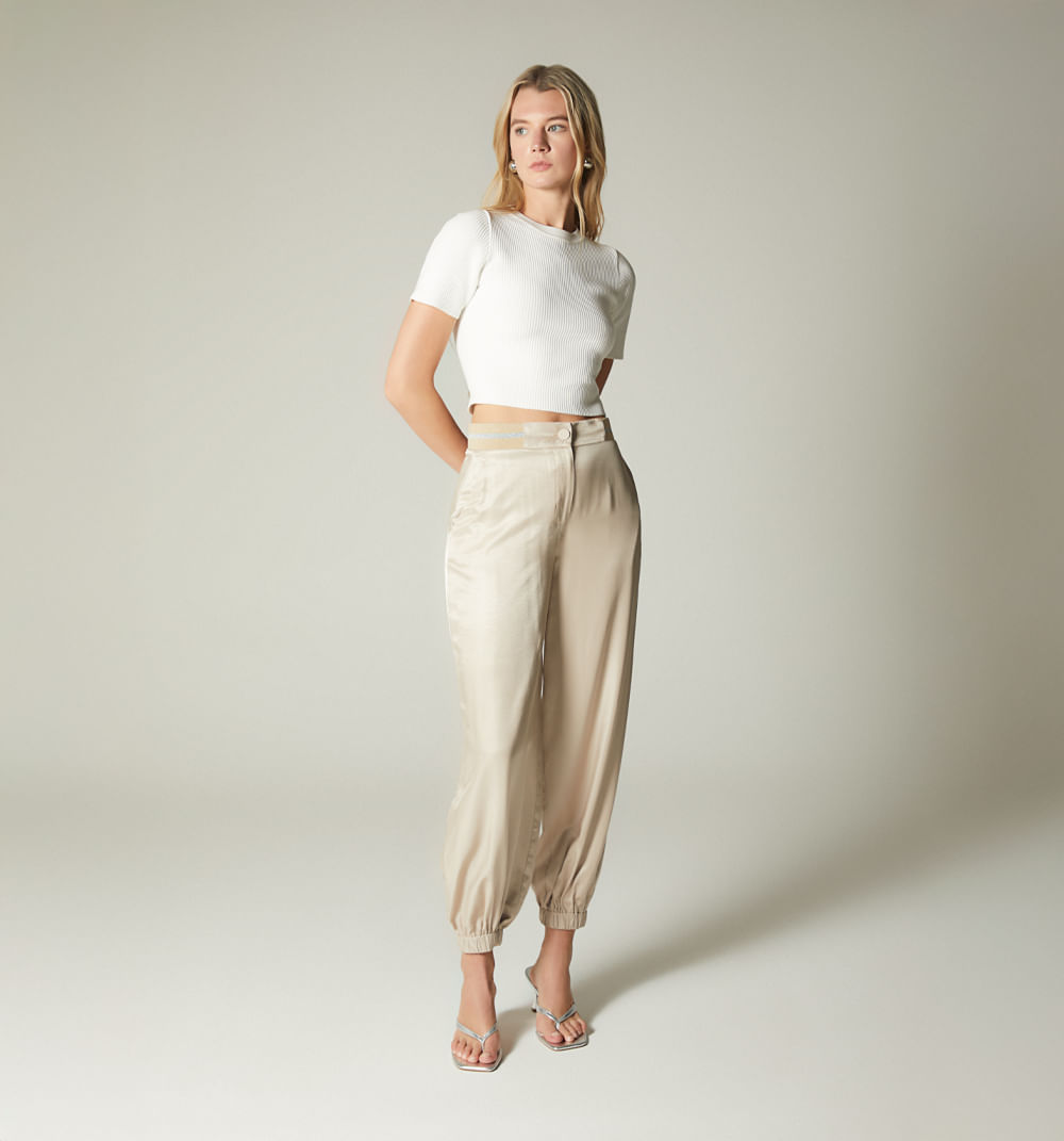 Blusa manga corta basica