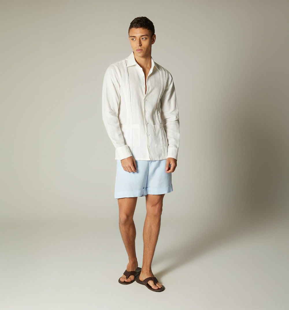 Guayabera para hombre x lina cantillo