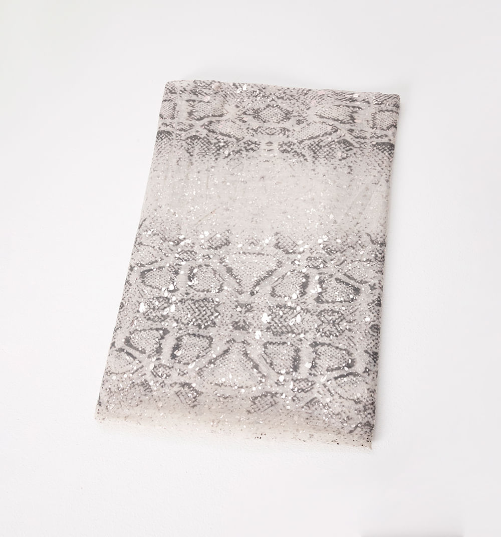 Pashmina piton con lurex