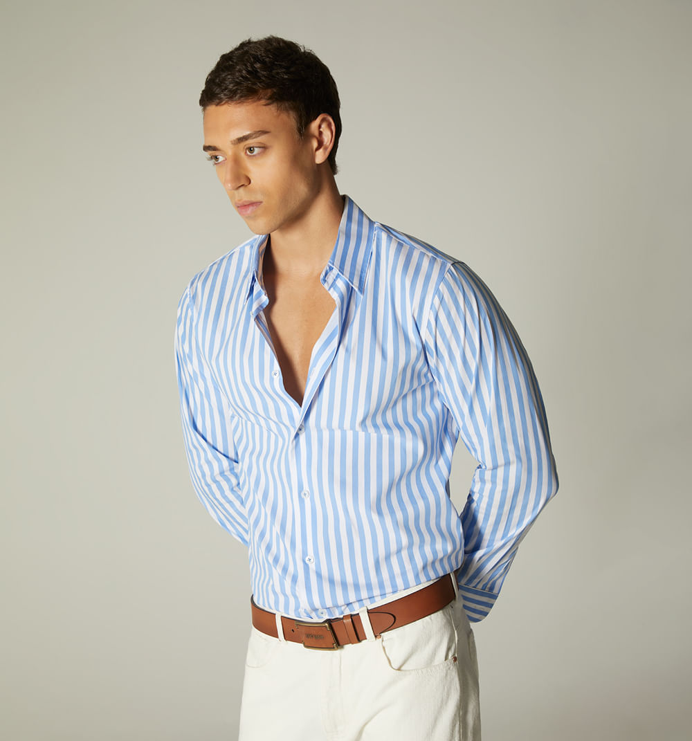 Camisa para hombre mancornas x lina cant