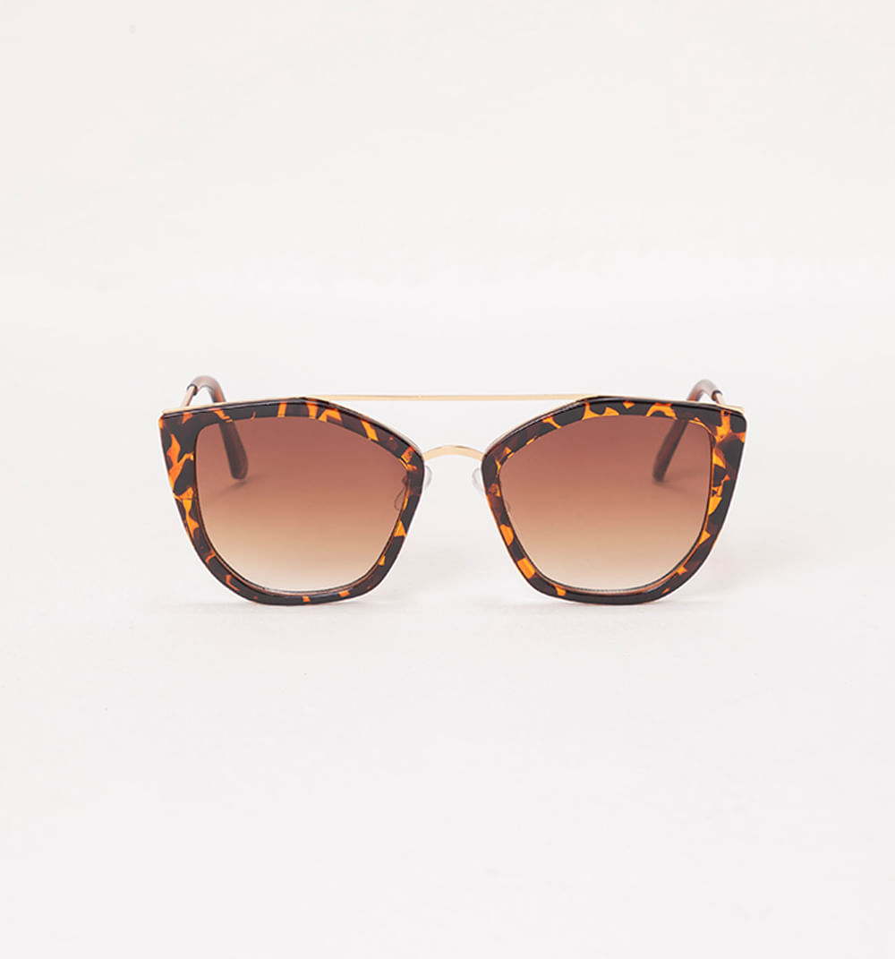 Gafas aviador con marco en combinacion d