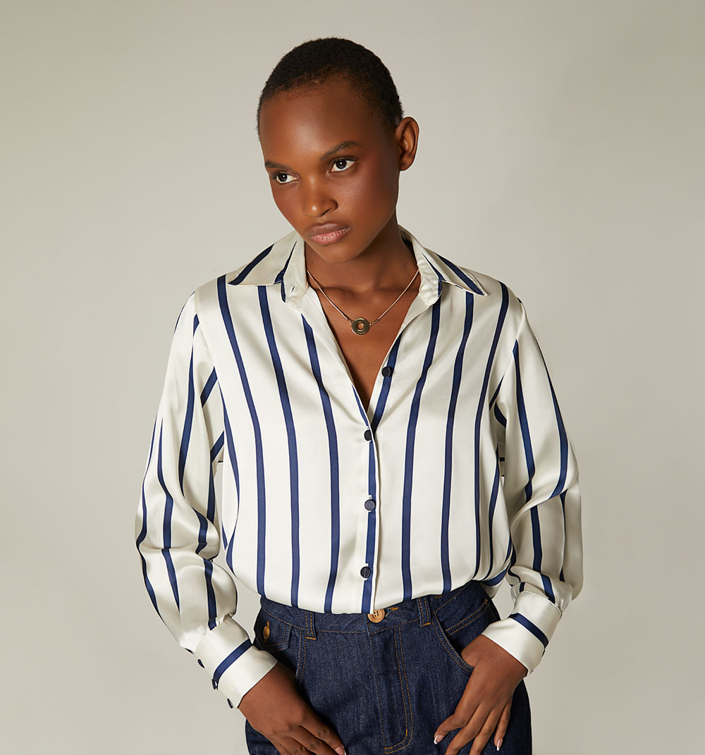 Bluson manga larga con aberturas en cost